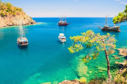 Boat Trip To Ancient Phaselis Beach From Antalya