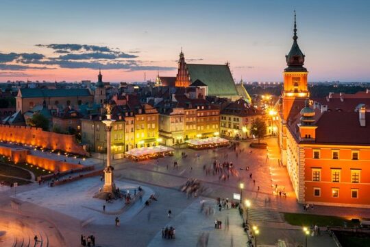 Warsaw Old Town with Royal Castle + Royal Route: PRIVATE TOUR /inc. Pick-up/