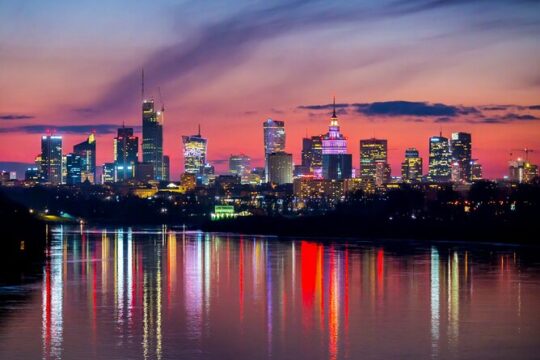 Warsaw to Gdansk or Gdansk to Warsaw private transfer