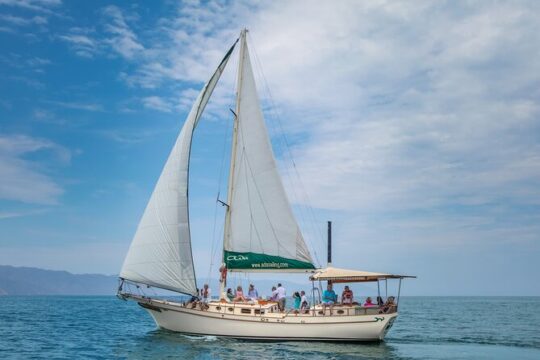Luxury Vallarta 5.5-Hour Sailing Tour: Sail, Swim & Dine