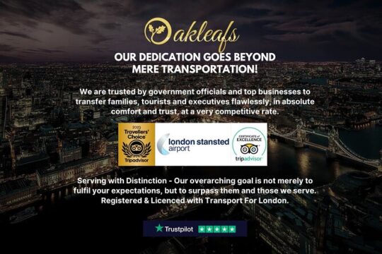Stansted Airport - To & From Central London - Meet & Greet