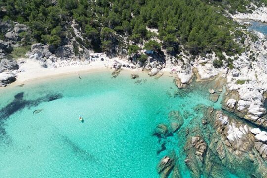 Drive & Cruise at Blue Lagoon, Sithonia, Halkidiki, Private Tour