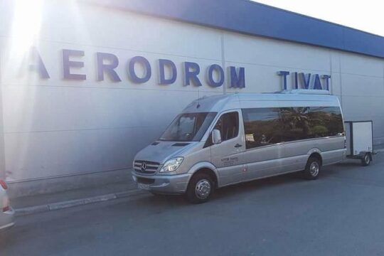 Transfer from Tivat airport to Dubrovnik city
