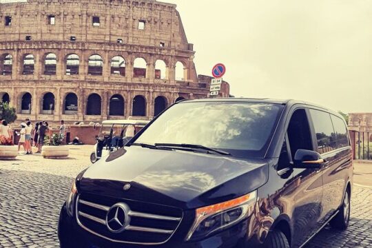 Transfer by Van Mercedes from Rome to the Amalfi Coast