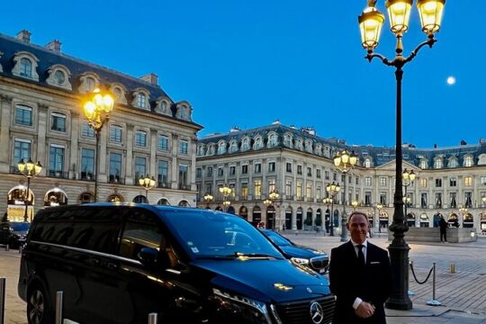 Transfer by luxury Mercedes from PARIS to => GENEVE or LAUSANNE with Cab-Bel-Air