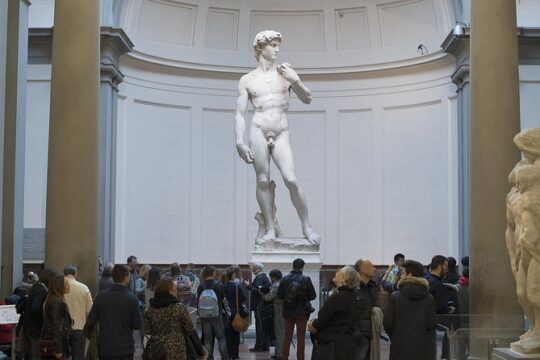 Florence: small group Tour with Accademia & optional Lunch
