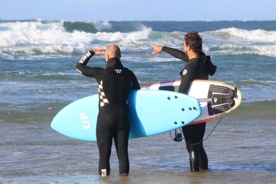 Riding Waves and Making Memories: Private Surf Lesson to Remember
