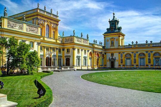 Lazienki Park + Museum of King Jan III's Palace at Wilanow:Small group /Pick-up/