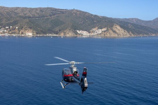 Helicopter Transfer: Long Beach to Catalina Island