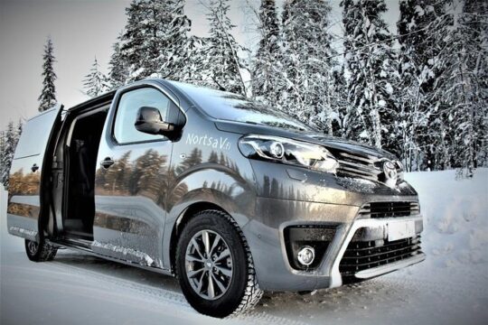 Private transfer Rovaniemi-Kiruna or Kiruna-Rovaniemi