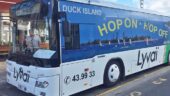 The big red bus 