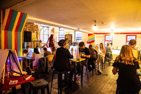 Drink & Draw: Paint A Masterpiece While Enjoying A Drink