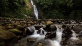 Biausevu Waterfall and dunes