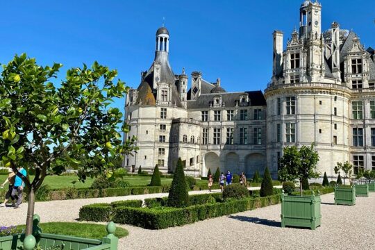 2-day Private Mont Saint-Michel, 3 Loire Castles, Normandy Trip