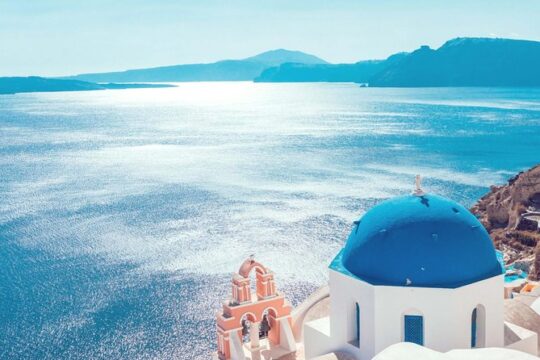 Santorini Winter Panorama
