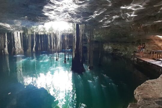 Private Cenote-Horseback ridding and Authentic mayan food