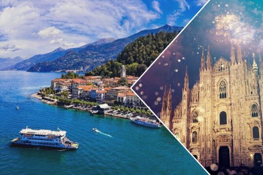 Tour of Milan City Center, Duomo, and Lake Como Boat Cruise