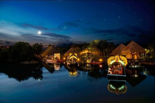 Xoximilco Tour Night Cruise from Cancun & Riviera Maya