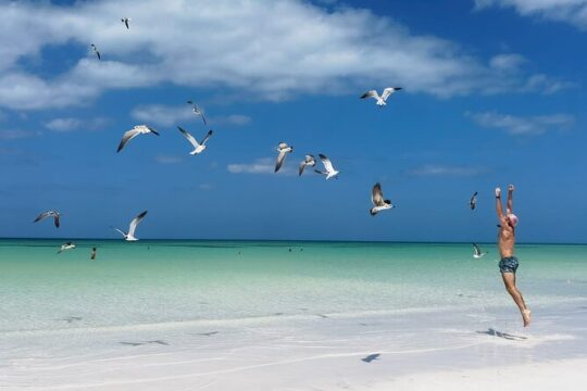 Full Day Tour of Isla Holbox and Isla Pasión with Cenote