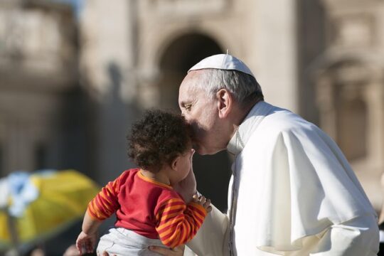 Meet Pope Francis at St Peter square Vatican City
