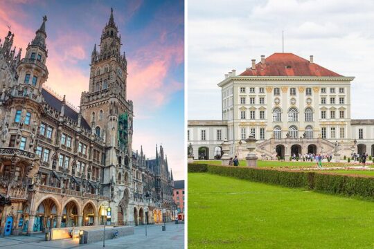 Private Munich Old Town and Nymphenburg Castle with Meal