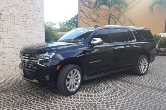 From Cancun Airport to Tulum - Luxury SUV