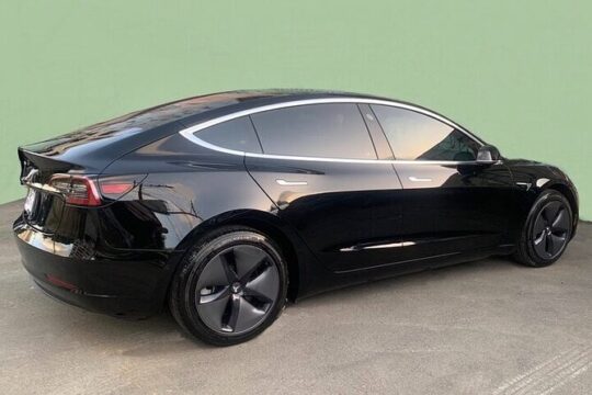 Puerto Rico Island Wide Private Transfers, Tesla 3 Luxury Sedan.