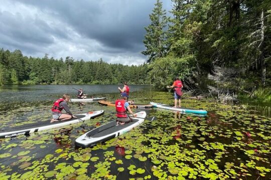Thetis Lake Stand Up Paddle Boarding