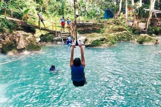Half-Day Private Blue Hole & Dunn's River Falls from Montego Bay