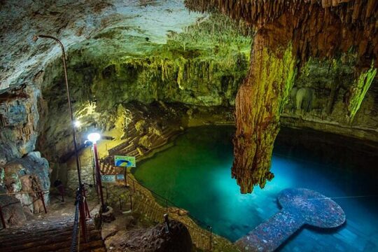 Valladolid Adventure, Cenote Suytun & Cenote Oxman from Merida