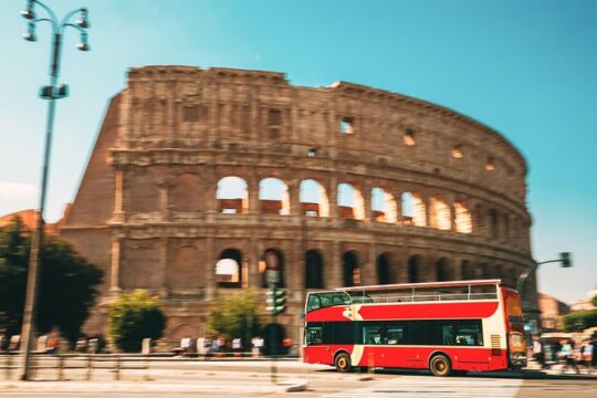 Rome Exclusive Colosseum Express Guided Tour and Open Bus Tickets