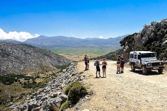 Mountains of Crete 4x4 Tour with Taverna Lunch