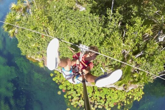 Tulum Eco Adventure: Cenotes, Zip-lines & Mayan Flavors