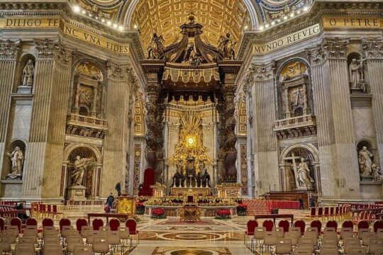 Express St. Peter's Basilica Tour Guided In an Hour
