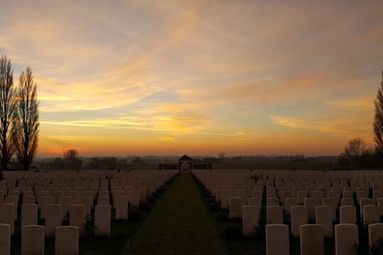 3 day tour Canadians in WW1 starting from Lille or Ypres