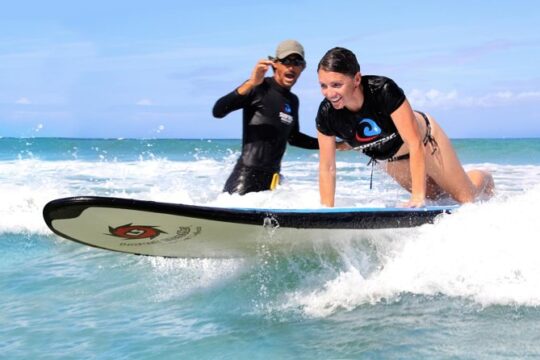 Luquillo, Puerto Rico: Beginners Surf Lesson