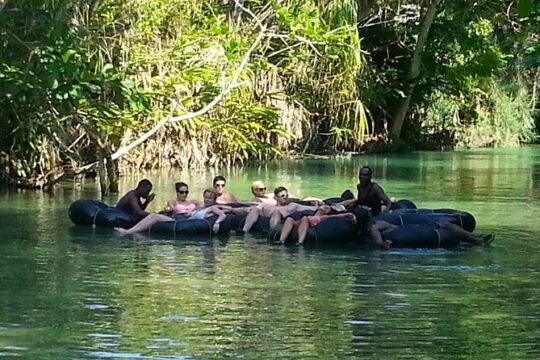Blue Hole and River Tubing from Ocho Rios