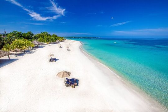 Negril 7Mile Beach and Rick's Cafe From Montego Bay