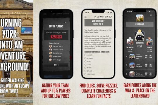 York Quest: Self Guided City Walk & Immersive Treasure Hunt