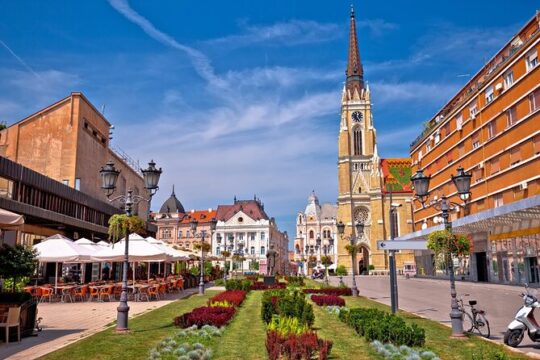 Northern Serbia: Sremski Karlovci & Novi Sad with Wine Tasting in a cellar