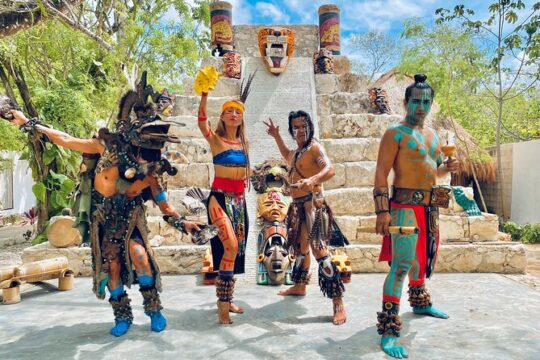 Cozumel Mayan Experience And Beach Getaway with Transfer