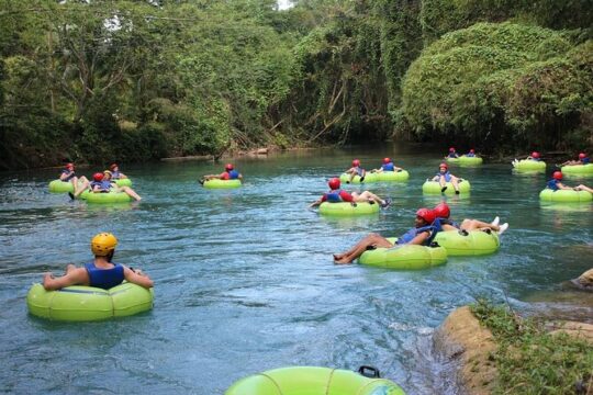 River Tubing Adventure (Hidden Waterfalls) from Cruise Ships