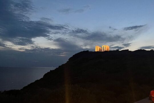 Sunset on Poseidon Temple Private Tour