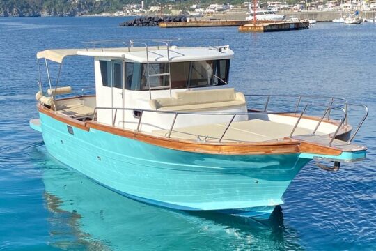 Private excursion to the island of Ischia with Gozzo Cilento 12m