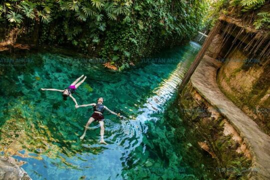 Adventure to Hacienda Mucuyche & Oxkintok, 2 cenotes from Mérida