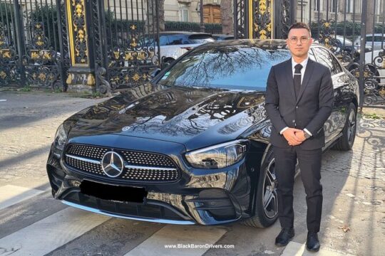 Luxury and private transfer (Mercedes E), Paris from/to airports