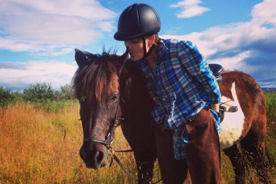 1+ hour Private Horse riding tour from Reykjavík/Mosfellsbær