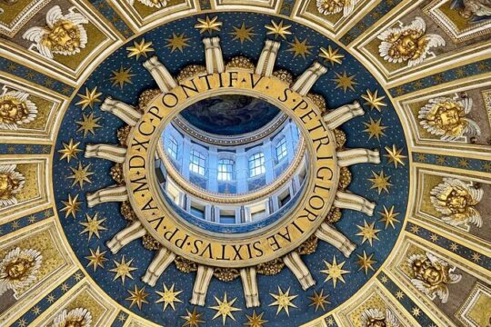 St. Peter’s Basilica with Dome Climb and Crypts Small Group Tour