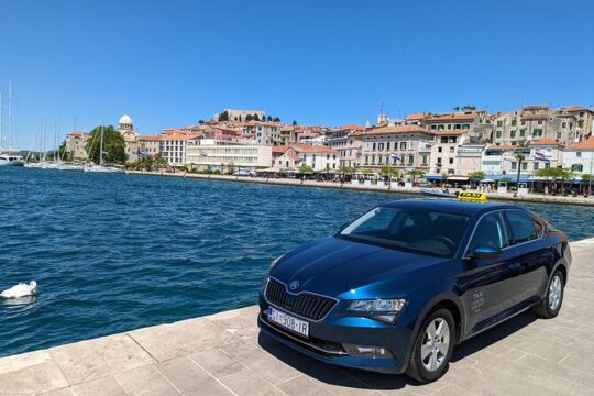 Šibenik to Zagreb Airport private transfer