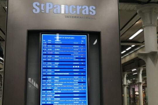 Private Transfer from/to Heathrow Airport to St Pancras Eurostar